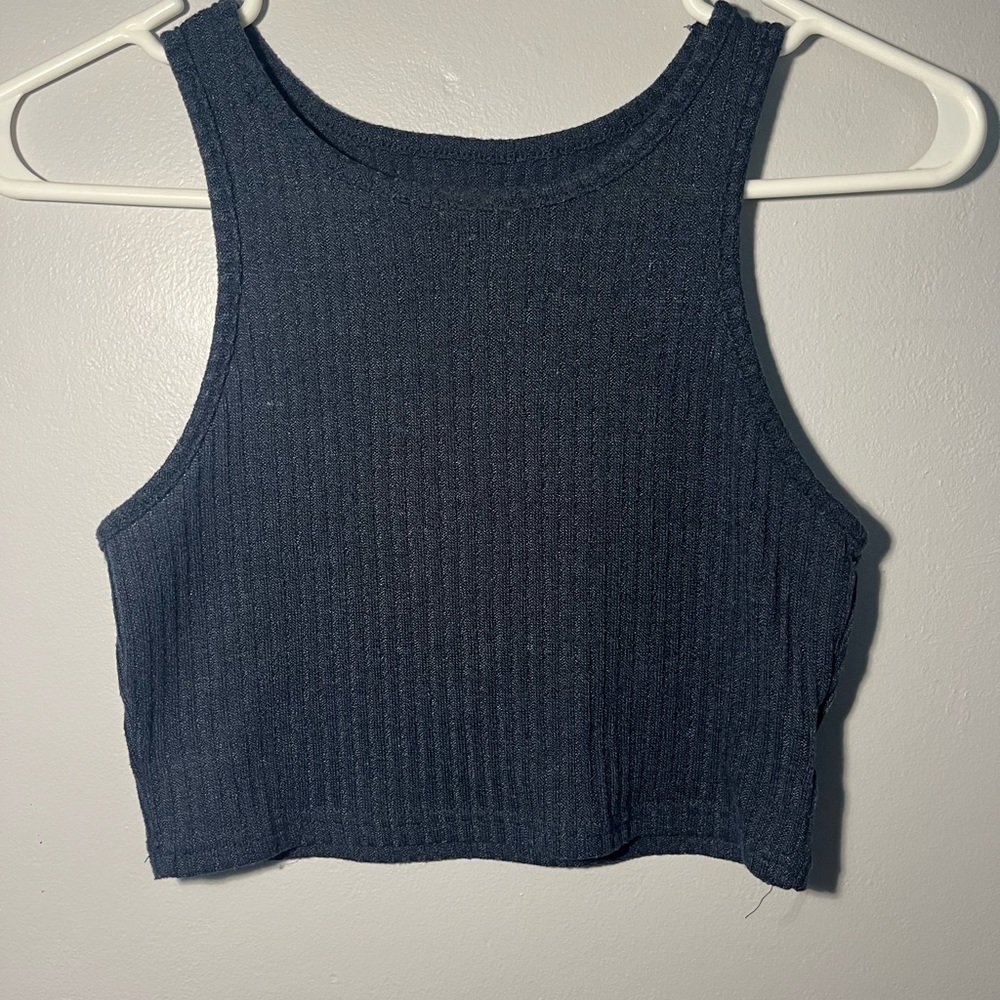 Cropped tank top set